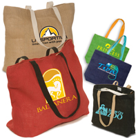 Environmentally Friendly Jute Tote